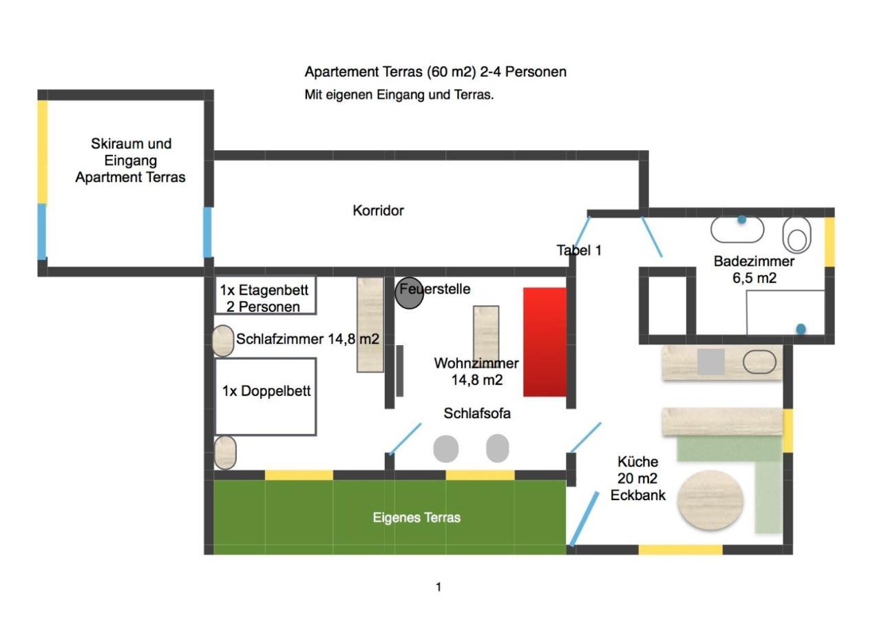 Haus Holunder Weissbriach Lägenhet Exteriör bild